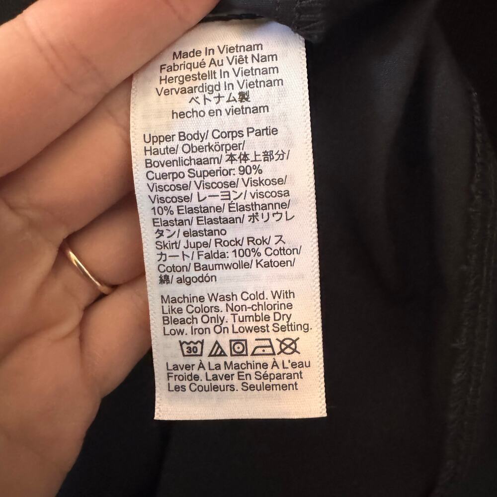 NWT J. Crew Scoopneck Mixy Maxi Dress Black CN606 Size XL - Picture 11 of 12
